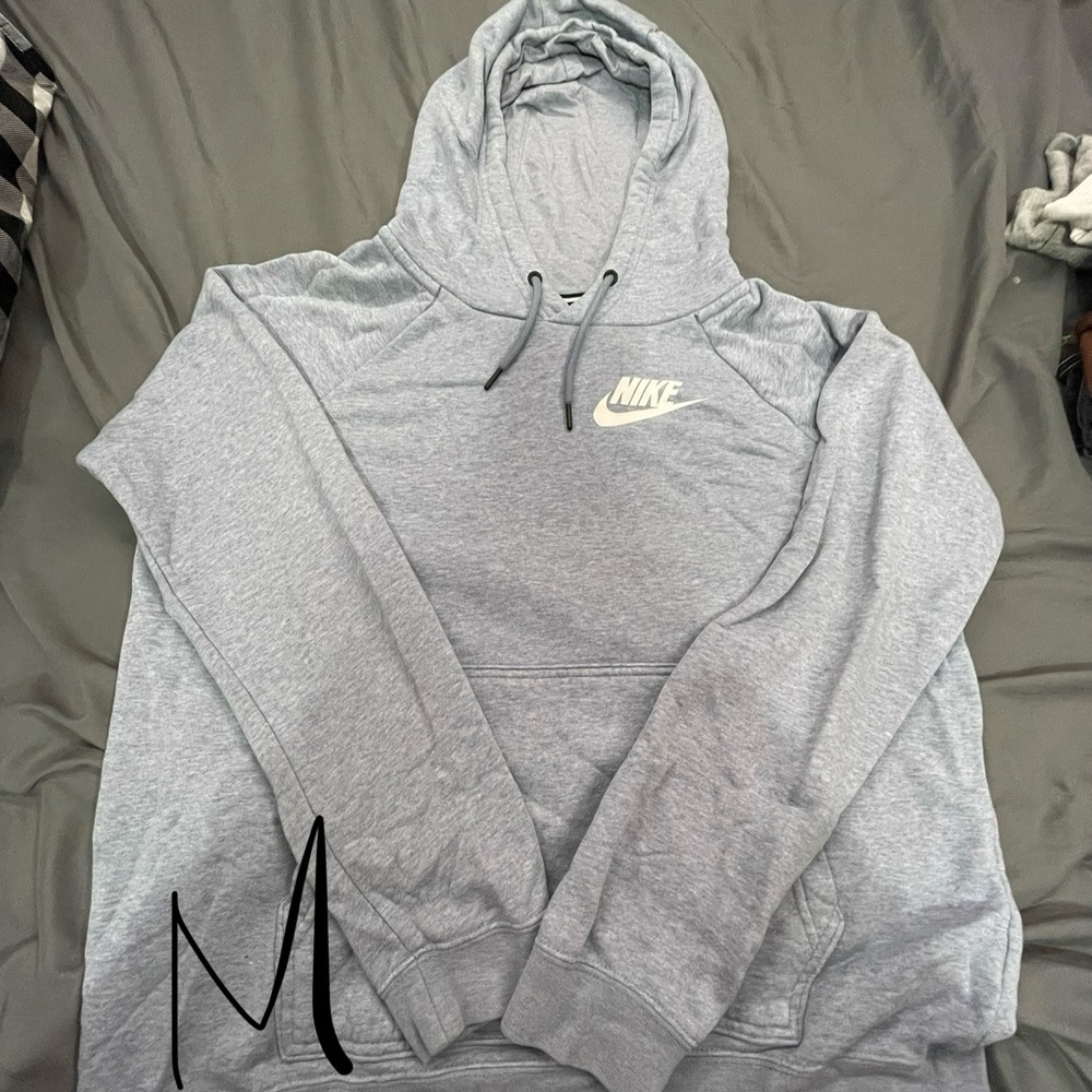 Nike Gray Sweatshirt Hoodie Casual Comfort